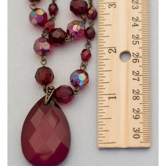 16.5", Multi-Strand Statement Boho Necklace, Hippie Necklace by Avon - CV1 - Picture 4 of 4